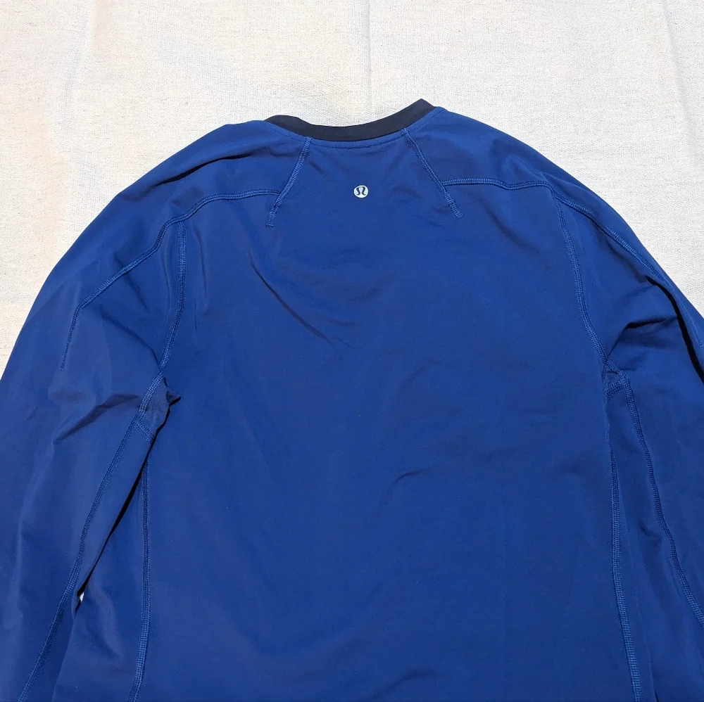 2 for $50! Lululemon Running performance long sleeve mens S - Picture 6 of 7